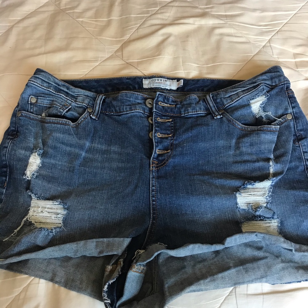Jean shorts